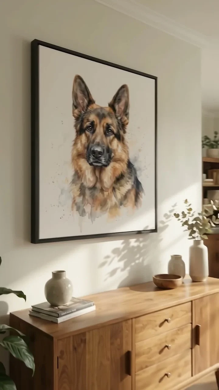 Sarah & Mark M.'s memorial canvas tribute